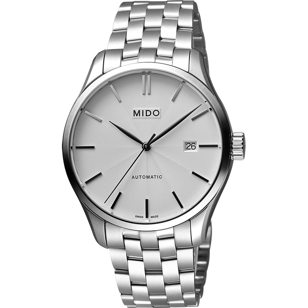 MIDO 美度 官方授權 Belluna II Gent 經典機械錶 迎春好禮-40mm M0244071103100