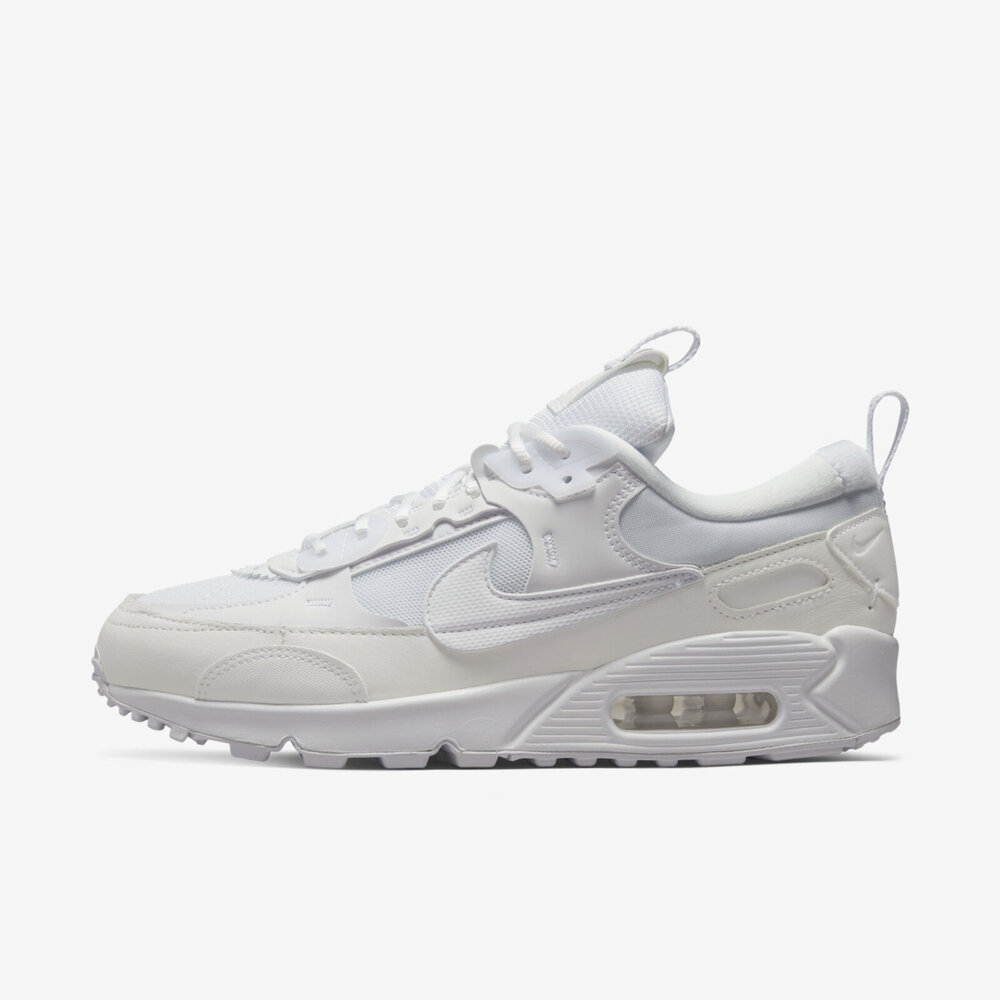 Nike W Air Max 90 Futura [DM9922-101] 女 休閒鞋 運動 慢跑 氣墊 緩震 穿搭 白