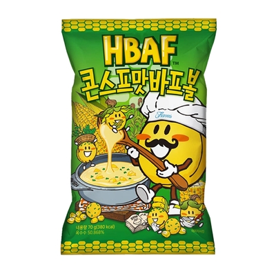 HBAF 玉米濃湯風味球(70g)