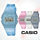 CASIO卡西歐 果凍半透明配色電子錶(F-91WS) product thumbnail 1