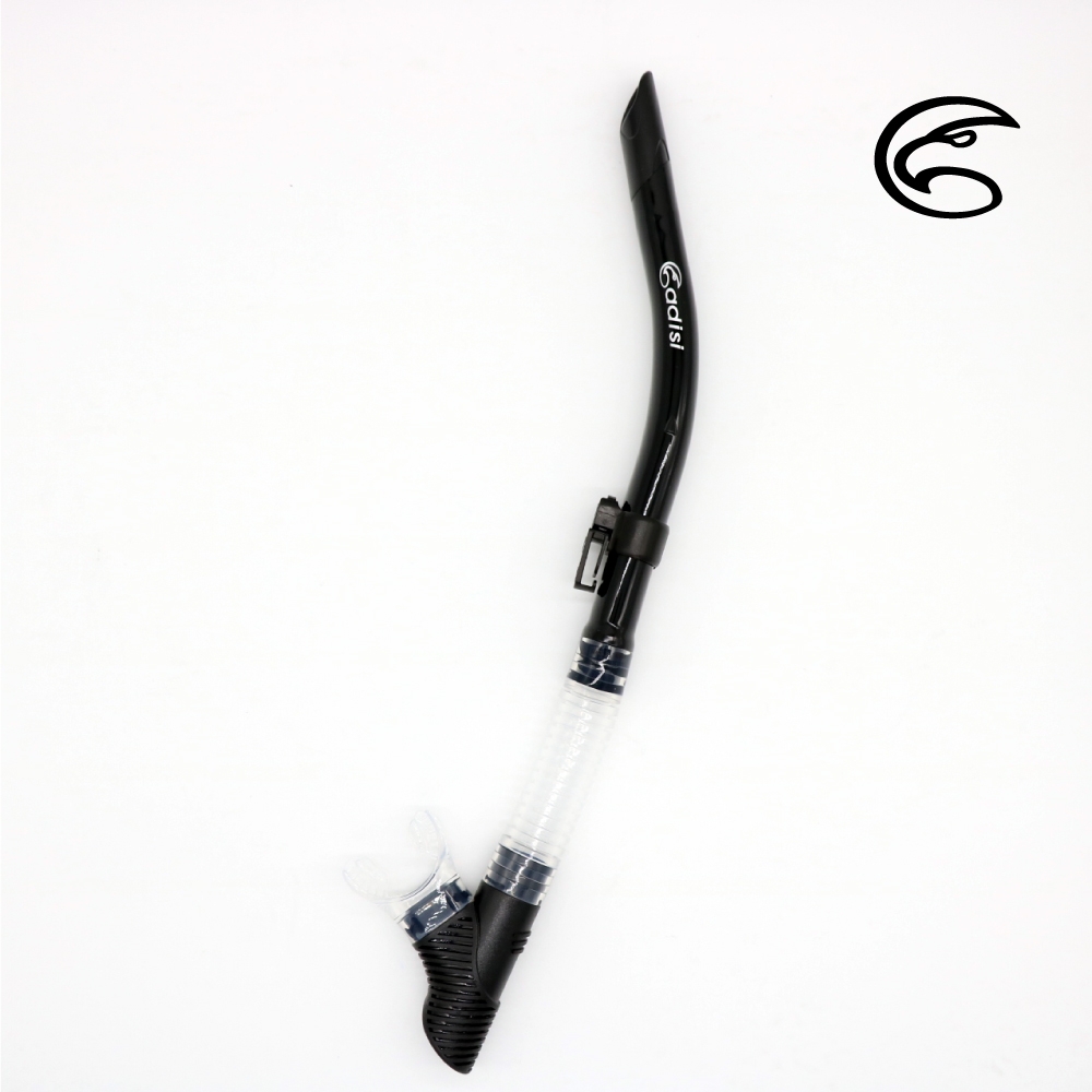 ADISI WS14-A 簡易呼吸管 黑色 (呼吸管、簡易呼吸管、浮潛、面鏡配件)