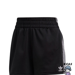 Adidas 女裝 短褲 口袋 三葉草 黑FM2610