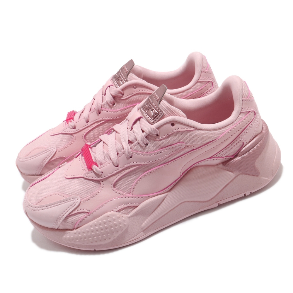 Puma 休閒鞋 RS-X Sunset Hues 女鞋 厚底 微增高 粉嫩 流行款 穿搭推薦 粉 37513802