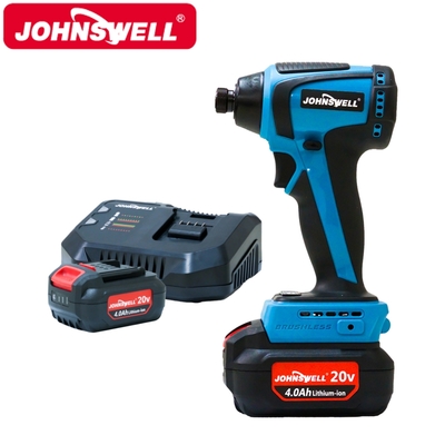 Johnswell 20V鋰電無刷衝擊起子機-雙電4.0AH EP-DI8300