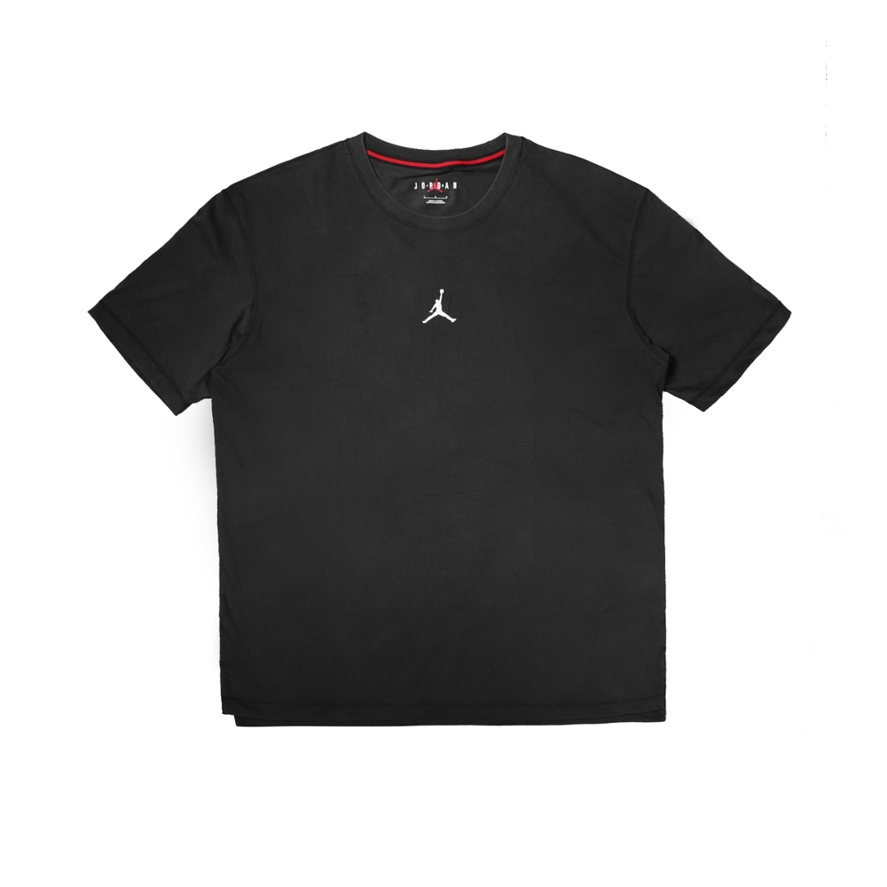 Nike 短袖上衣 Jordan Dri-FIT 男款 黑 小LOGO 運動 休閒 短T DH8922-010