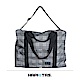 日本HAPI+TAS 摺疊旅行袋(3WAY) 黑灰色蘇格蘭格紋 product thumbnail 1