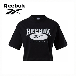 Reebok_CL AE BIG LOGO CROP TEE 短袖上衣_女_100036313