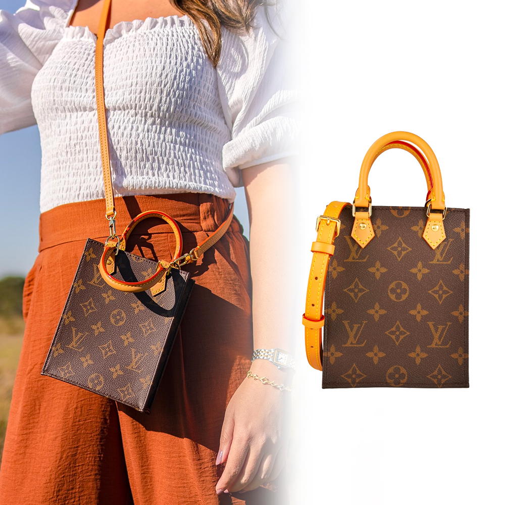 Shop Louis Vuitton PETIT SAC PLAT Petit Sac Plat (M81295) by