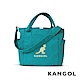 KANGOL 韓版玩色-帆布手提/斜背托特包-青藍 KGC1216 product thumbnail 1