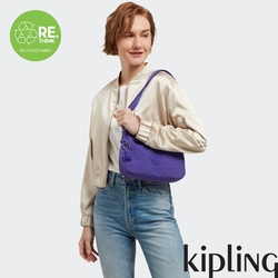 Kipling 深夜薰衣草紫中型斜背包-AYDA