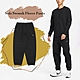 Nike 褲子 Solo Swoosh Fleece Pants 男款 黑 針織 寬鬆 休閒 長褲 彈性 棉褲 DX1365-010 product thumbnail 1