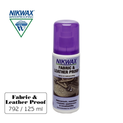 【NIKWAX】噴式皮革及布料撥水劑 792【125ml】