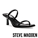STEVE MADDEN-SUN KISS 百搭雙帶涼跟鞋-黑色 product thumbnail 1