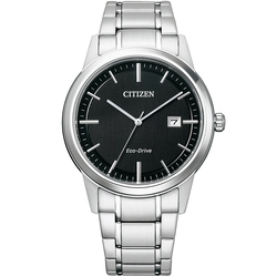 CITIZEN 星辰 光動能簡約大三針手錶 送禮推薦-40mm AW1231-66E