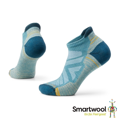 官方直營 Smartwool 女機能戶外全輕量減震踝襪 瀑布綠 美麗諾羊毛襪 登山襪 保暖襪 除臭襪