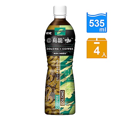 古道烏龍咖(烏龍茶咖啡)535ml*4瓶