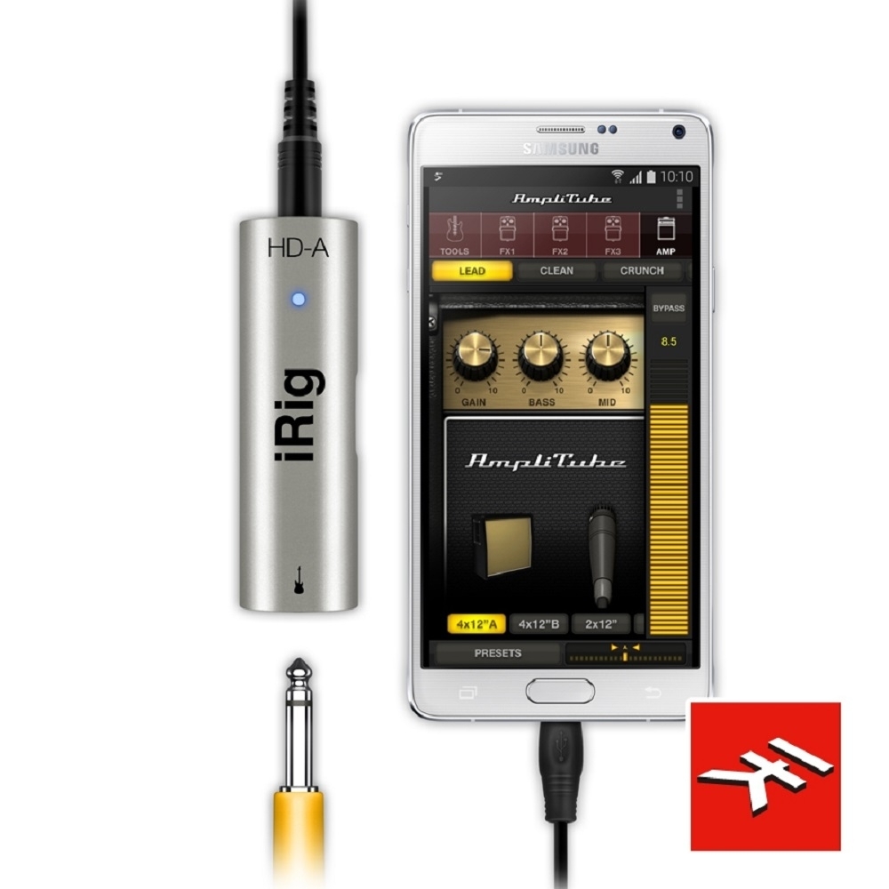 IK Multimedia iRig HD-A 數位型吉他介面 / 庫存品出清