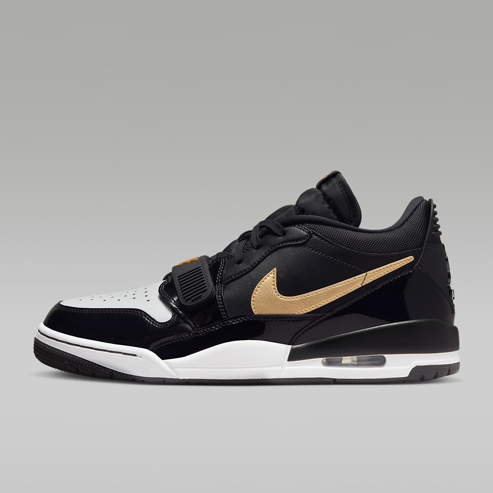 NIKE AIR JORDAN LEGACY 312 LOW 男運動籃球鞋-黑白金-CD7069071