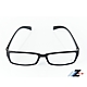 【Z-POLS】造型方黑框設計超修飾臉型 質感流行抗紫外線UV400平光眼鏡(MIT台灣製造舒適好戴) product thumbnail 1