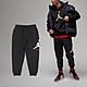 Nike 長褲 Jordan Essentials Pants 男款 黑 紅 內刷毛 抽繩 縮口 褲子 喬丹 FD7346-010 product thumbnail 1