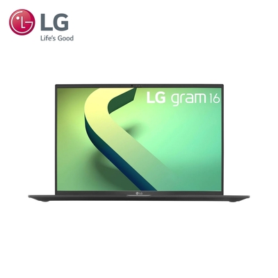 【LG 樂金】Gram 16 16Z90Q-G.AA78C2 16吋輕薄EVO筆電+view可攜式螢幕(i7-1260P/16G/1TB SSD/Win 11/黑)