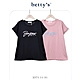 betty’s貝蒂思　 立體繡字落肩短袖T-shirt(共二色) product thumbnail 6