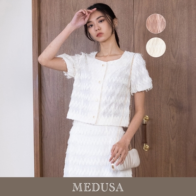 現貨【MEDUSA 曼度莎】毛流蘇禮服小外套 - 2色（M-XL）｜女小禮服 媽媽禮服 上衣外套