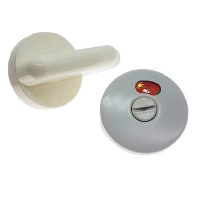 不鏽鋼浴廁門閂 LA-9A 多功能指示鎖 表示錠 安全指示鎖 紅色/綠色 雙向指示鎖