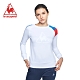 le coq sportif 法國公雞牌潮流長袖T恤 男女-白 product thumbnail 1