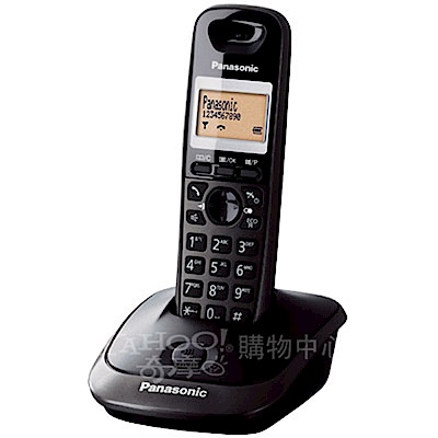 Panasonic 國際牌DECT數位節能ECO無線電話 KX-TG2511 (鈦金黑)