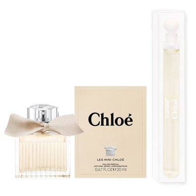 CHLOE小小同名仙境組 (小小同名女性淡香精 20ml+仙境花園-春日水仙淡香精 4ml沾式小香)