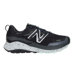 NEWBALANCE 女防潑水越野鞋-WIDE-運動 GORE-TEX 寬楦 WTNTRGB5 黑白綠