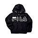 FILA KIDS 童連帽風衣外套-黑色 1JKT-8911-BK product thumbnail 1