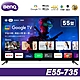 BenQ 55吋 4K低藍光不閃屏護眼Google TV連網液晶顯示器(E55-735) product thumbnail 1