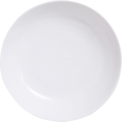 《EXCELSA》瓷製深餐盤(白21cm) | 餐具 器皿 盤子
