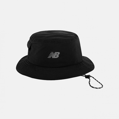 NEW BALANCE NB 帽子 漁夫帽 運動帽 遮陽帽 黑 LAH41011BK