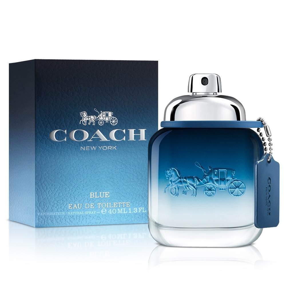 COACH 時尚藍調男性淡香水40ml