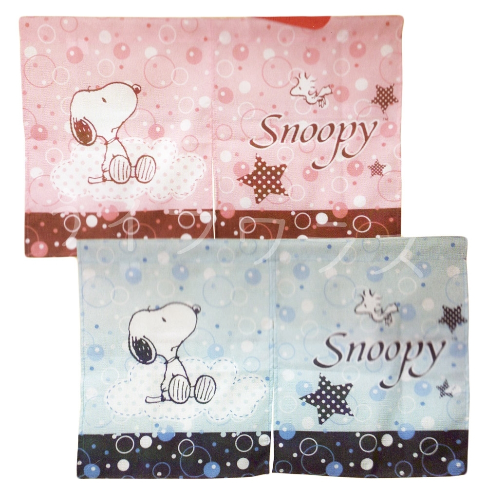 SNOOPY 短門簾 2入