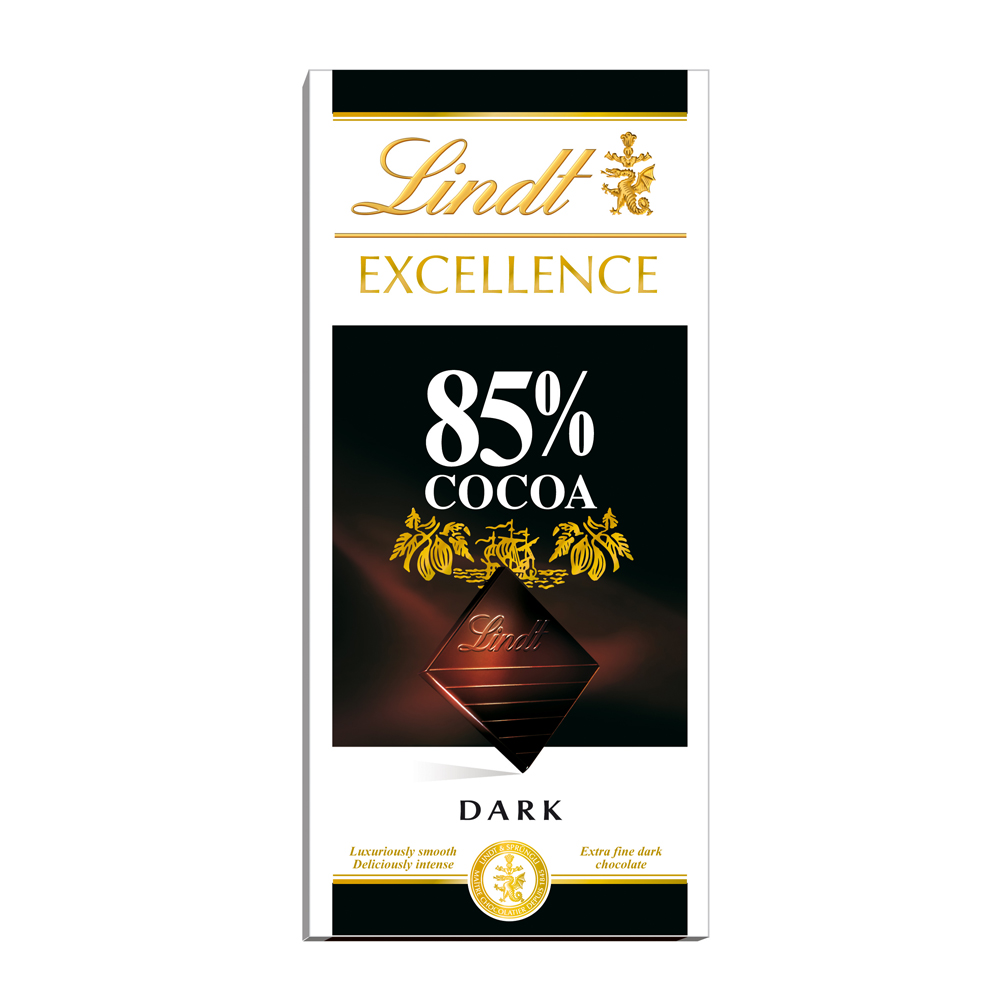 Lindt 瑞士蓮 極醇系列85%巧克力片(100g)