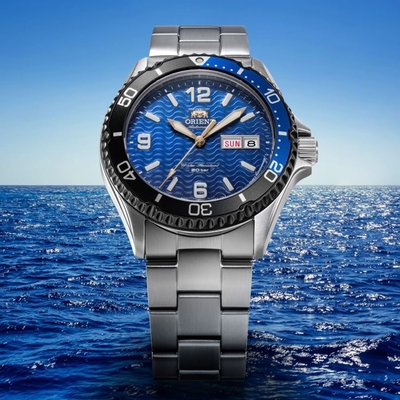 ORIENT東方 Mako系列20週年限量潛水機械錶 送禮推薦-41.8mm RA-AA0822L