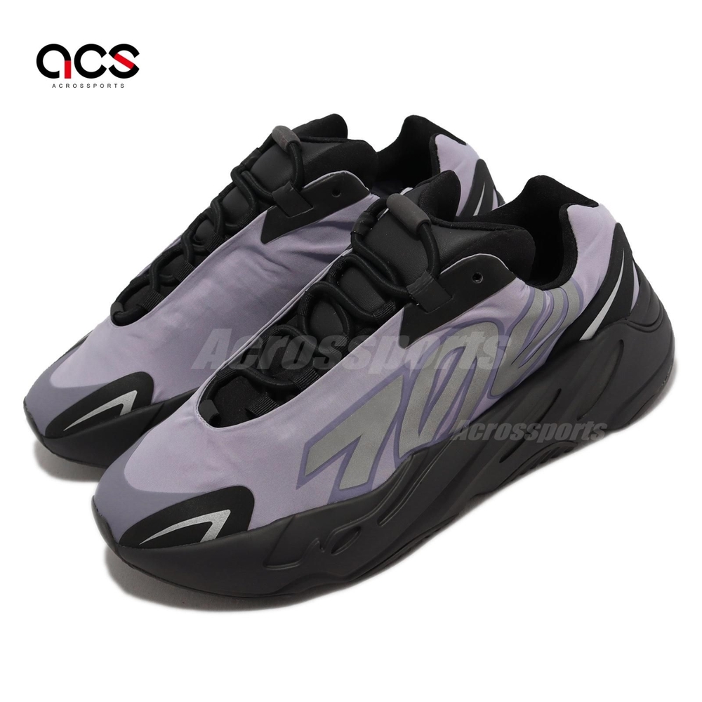 Adidas 休閒鞋Yeezy 700 MNVN 男鞋黑紫反光Geode GW9526 | 休閒鞋