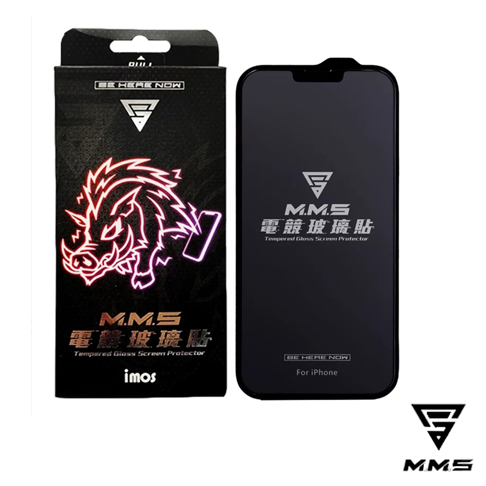 MMS X iMos iPhone 13/13 Pro (6.1吋) 電競玻璃貼