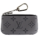 LV M80905 Monogram 黑灰色LV老花鑰匙零錢包 product thumbnail 1