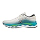 Mizuno Wave Sky 5 [J1GC210269] 男 慢跑鞋 運動 路跑 一般型 平穩 美津濃 灰 藍綠 product thumbnail 1