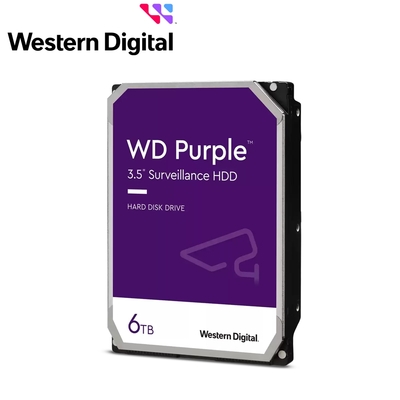 WD64PURZ 紫標 6TB 3.5吋監控系統硬碟