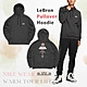 Nike 長袖上衣 LeBron Pullover Hoodie 男款 黑 寬鬆 帽T 連帽上衣 刷毛 DQ6130-032 product thumbnail 1