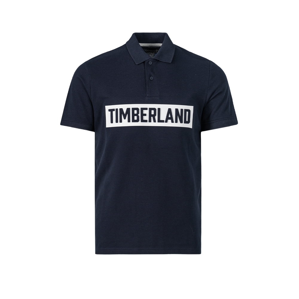 Timberland 男款深寶石藍POLO衫|A2A4V