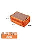 ANDYMAY2 6L 瓦特工業風折疊收納箱 收納盒-木蓋小款(1入) OH-Q713 product thumbnail 11
