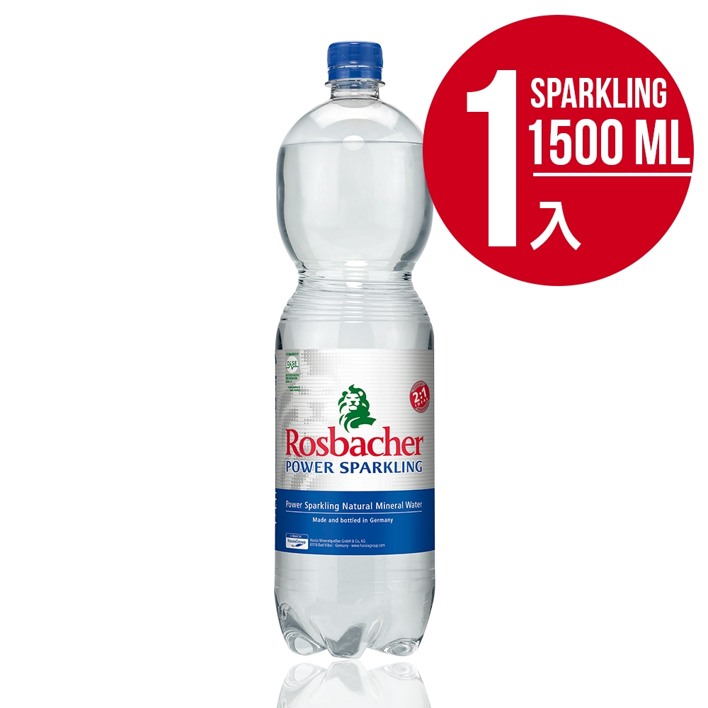 Rosbacher德國洛斯巴赫 平衡補給氣泡礦泉水(1500ml)