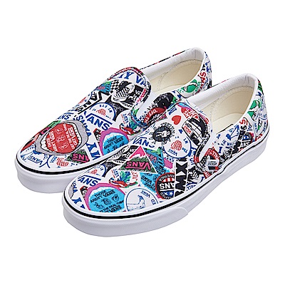 (男)VANS Classic Slip-On 圖騰休閒懶人鞋